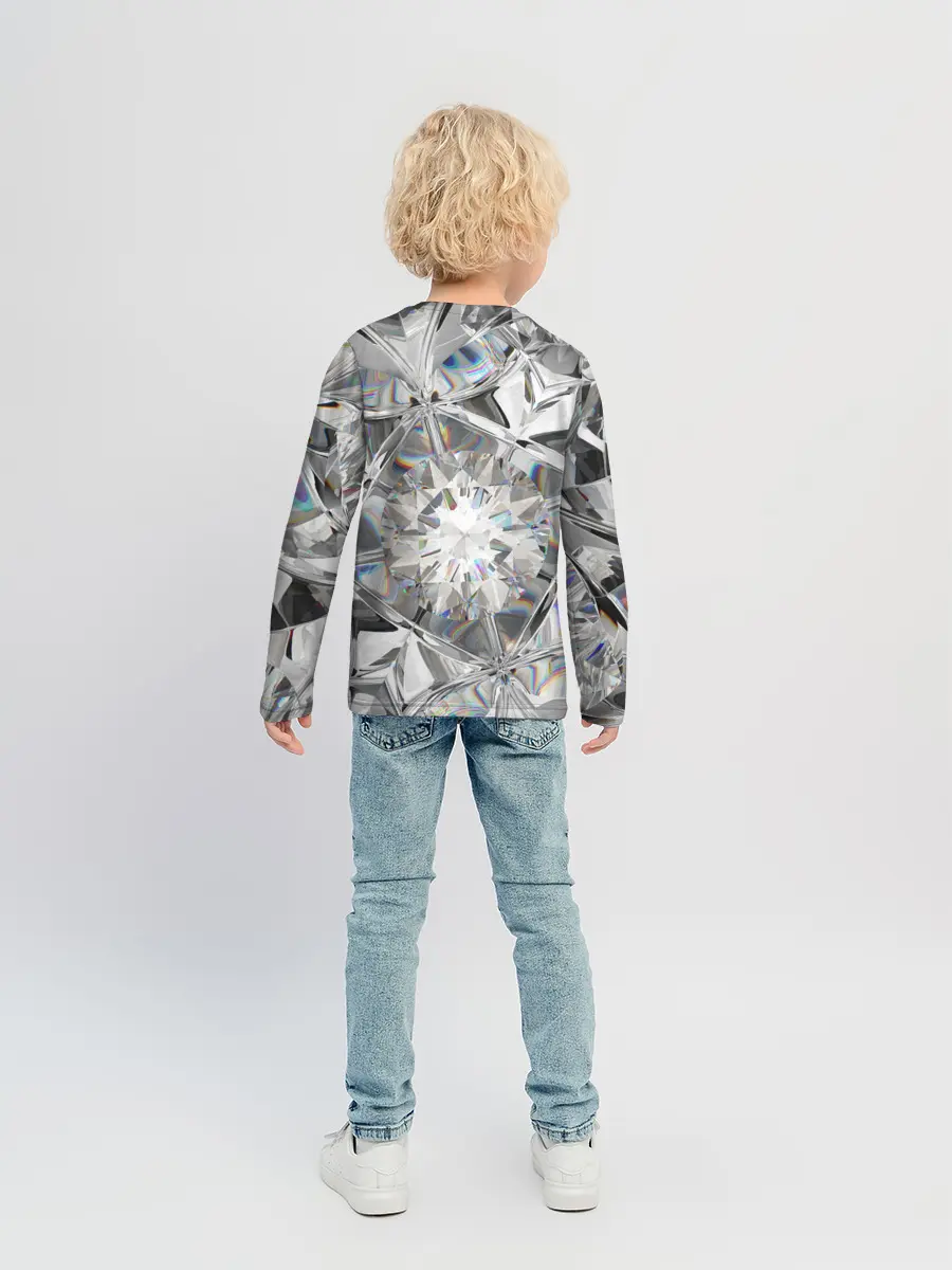 Детский лонгслив / Бриллиантовый блеск