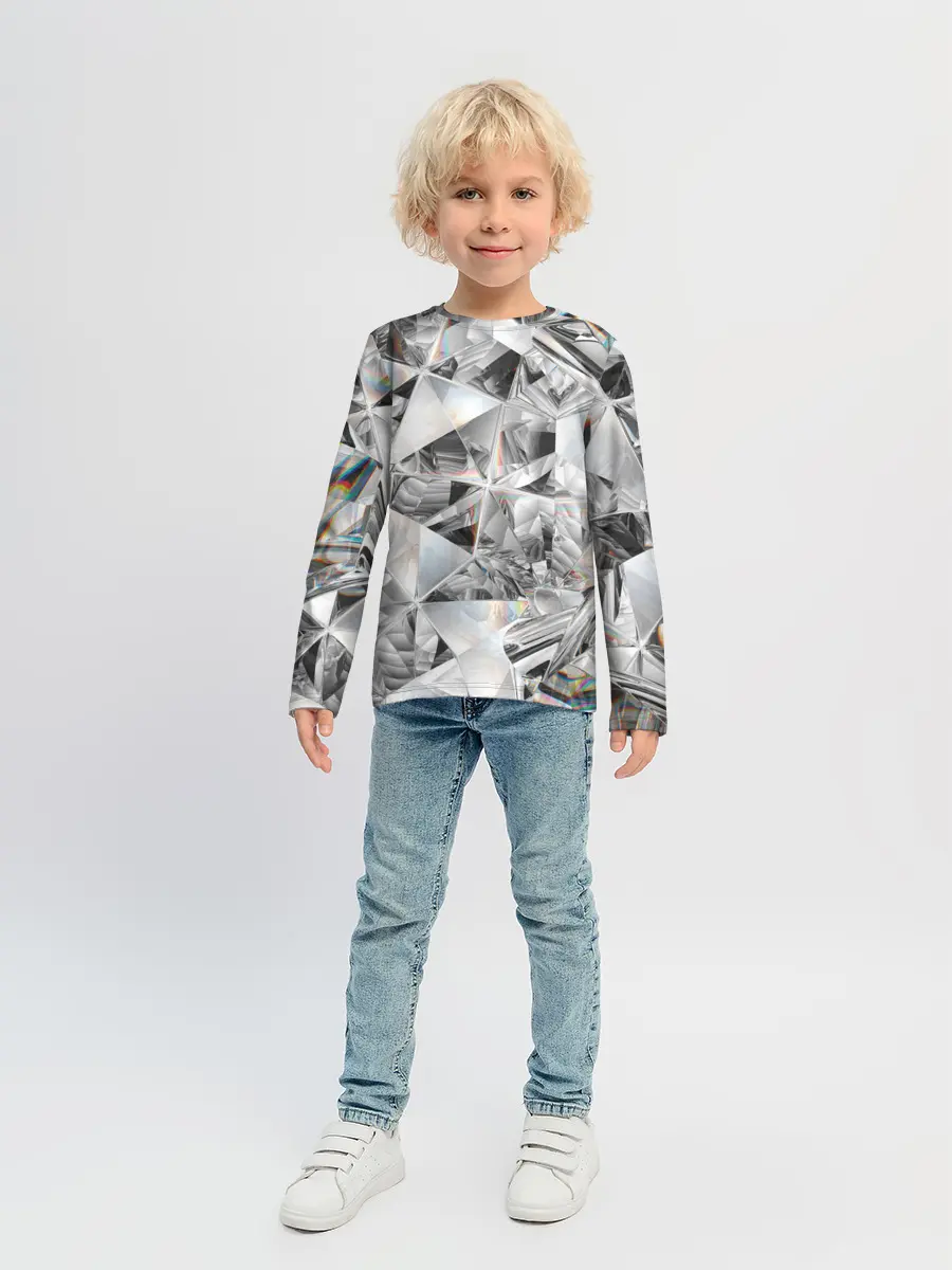 Детский лонгслив / Бриллиантовый блеск