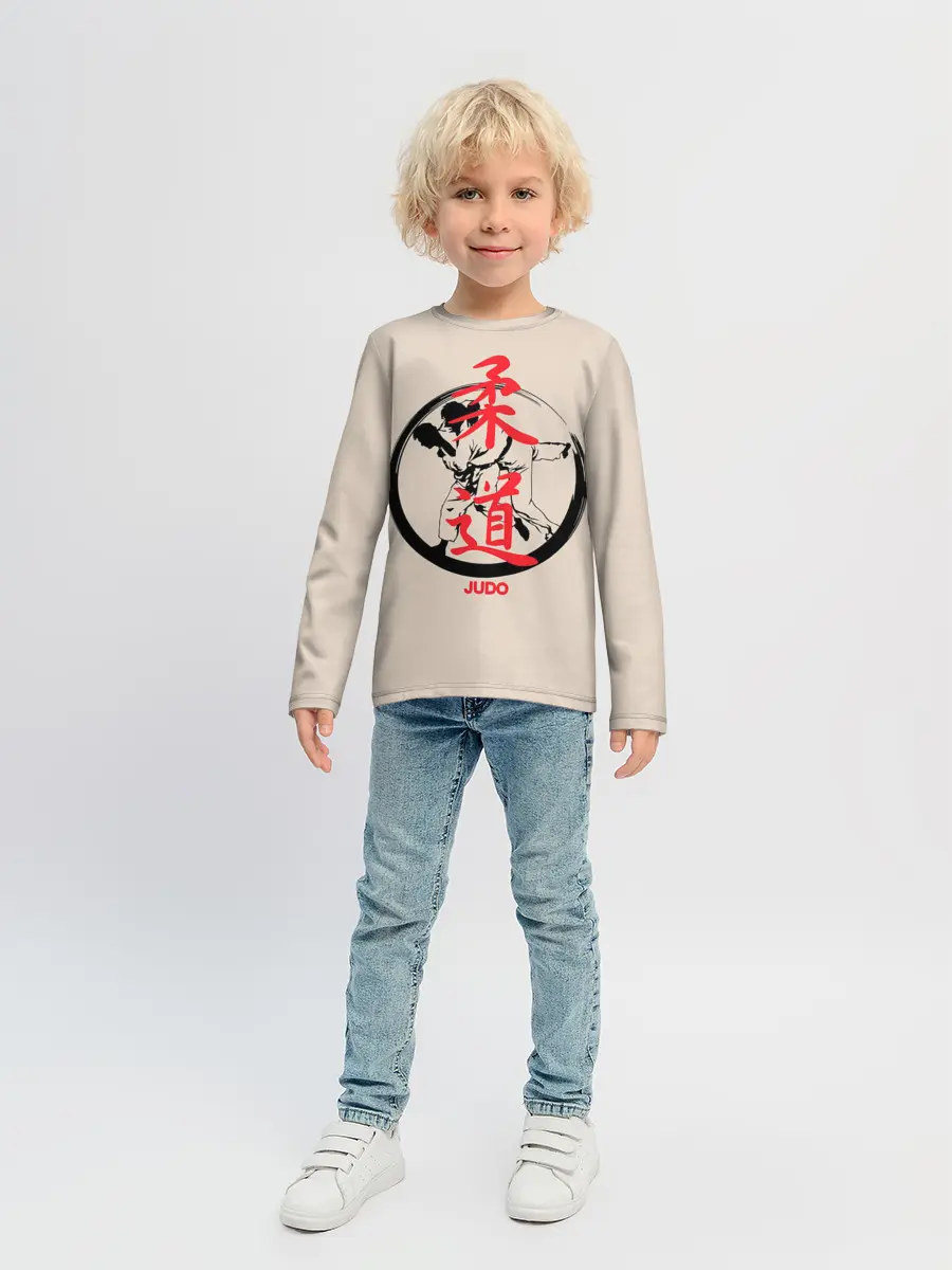 Детский лонгслив / Judo