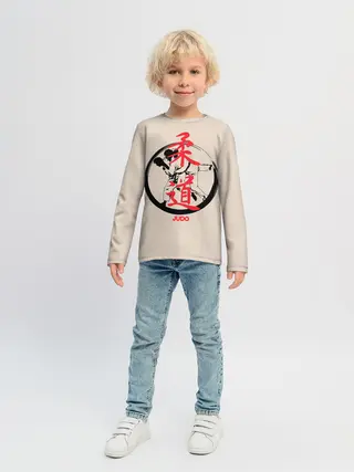 Детский лонгслив / Judo