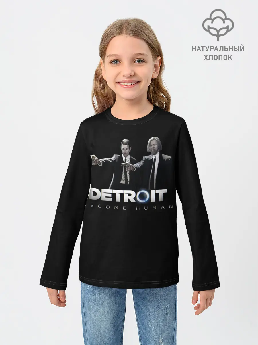 Детский лонгслив / Detroit become human