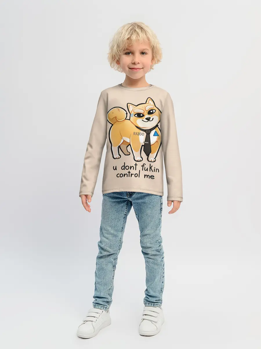 Детский лонгслив / FUKIN CONTROL
