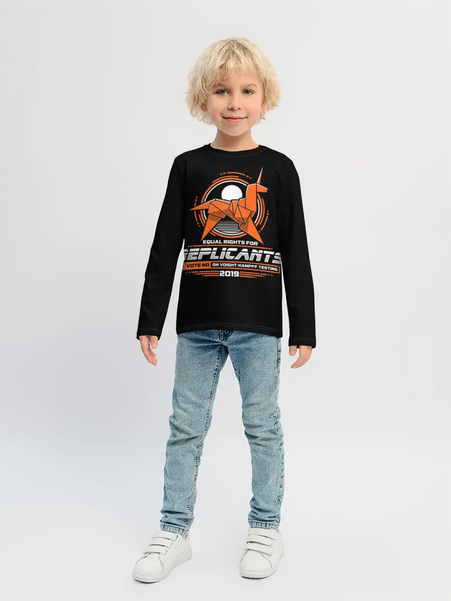 Детский лонгслив / Бегущий по лезвию