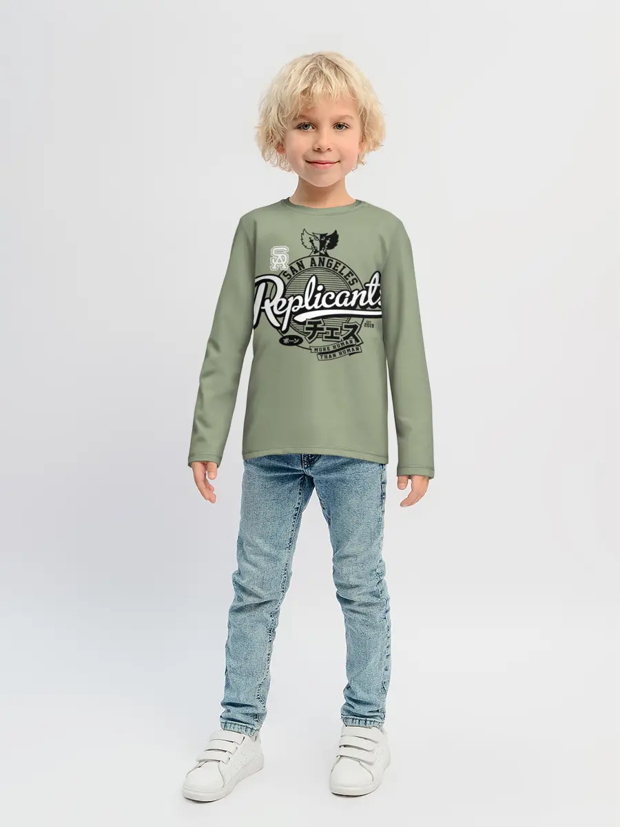 Детский лонгслив / Бегущий по лезвию