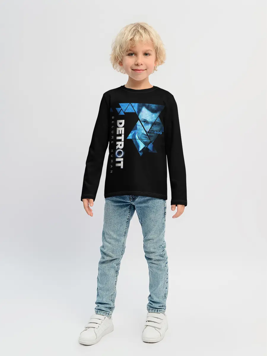 Детский лонгслив / Detroit become human