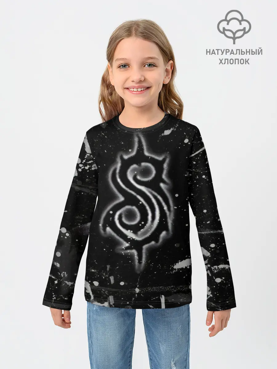 Детский лонгслив / Slipknot.