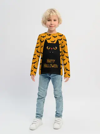 Детский лонгслив / Happy Halloween
