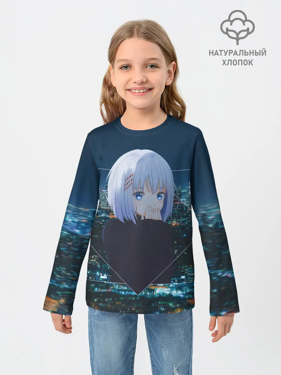 Детский лонгслив / Origami Tobiichi