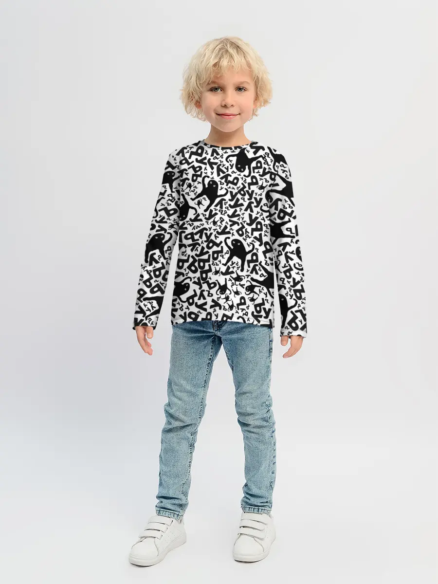 Детский лонгслив / ЪУЪ