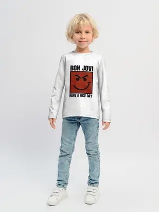 Детский лонгслив / Have a nice day