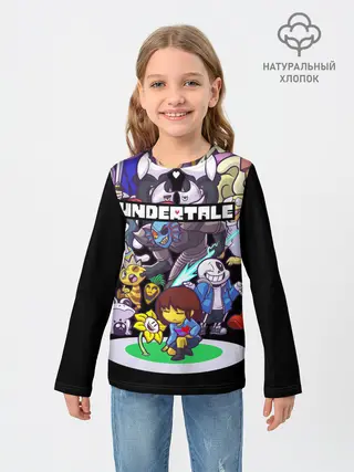 Детский лонгслив / UNDERTALE