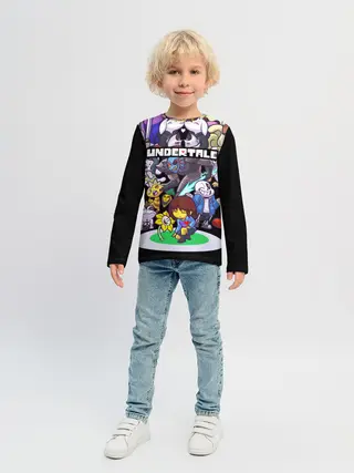Детский лонгслив / UNDERTALE