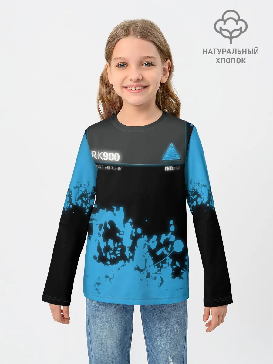Детский лонгслив / Detroit: Become Human.