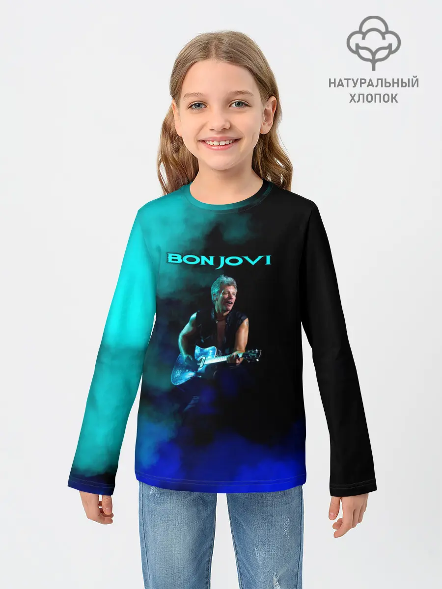 Детский лонгслив / Bon Jovi