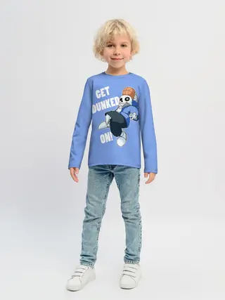 Детский лонгслив / GET DUNKED