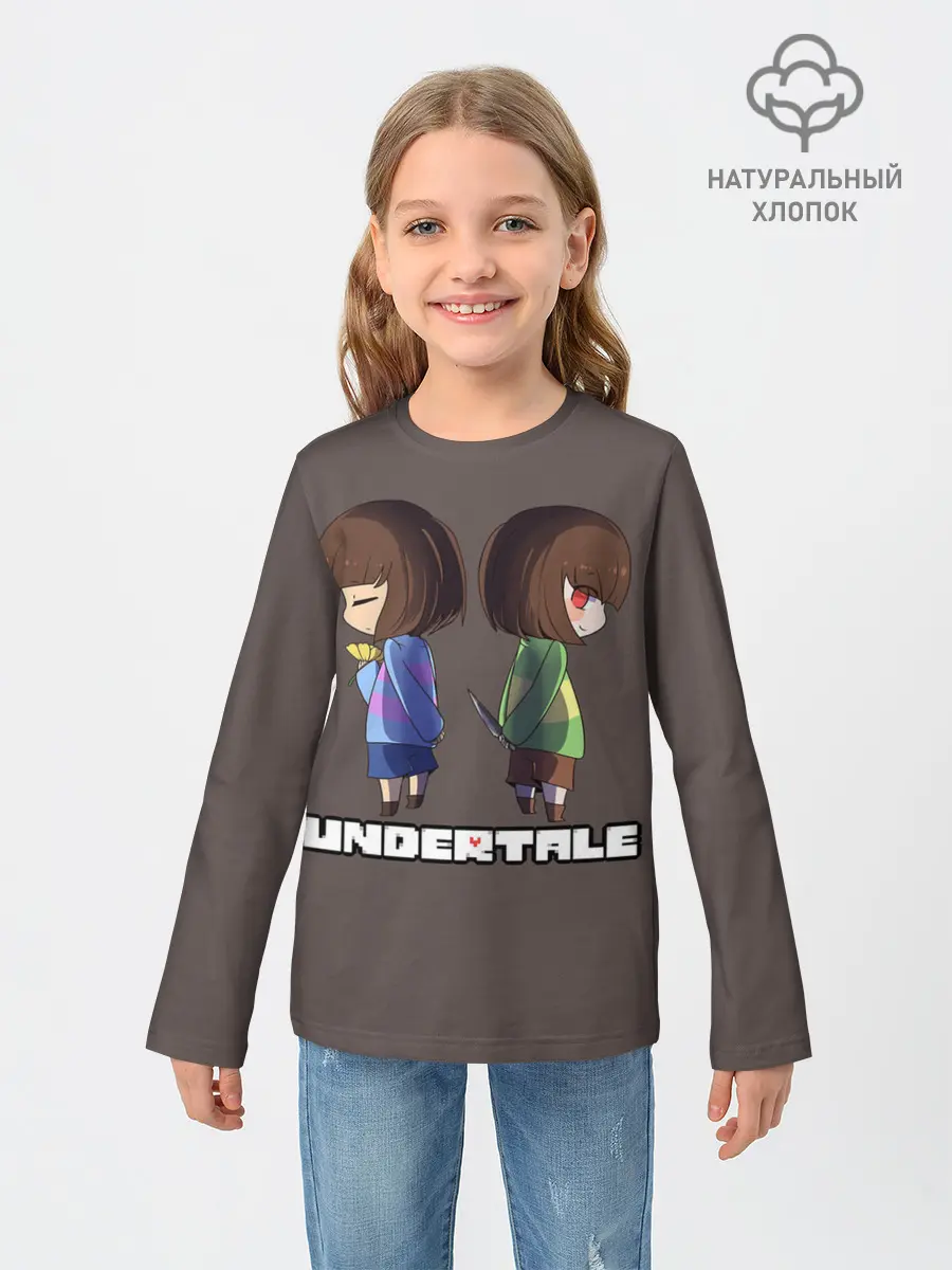 Детский лонгслив / Undertale