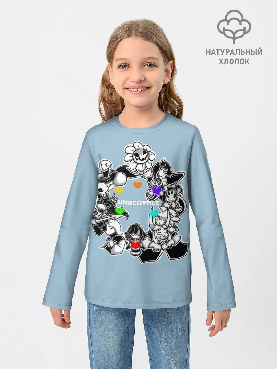 Детский лонгслив / Undertale