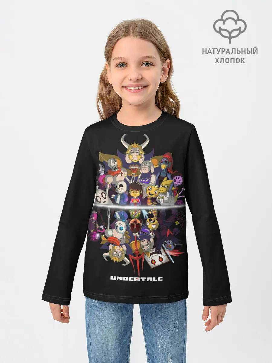 Детский лонгслив / Undertale