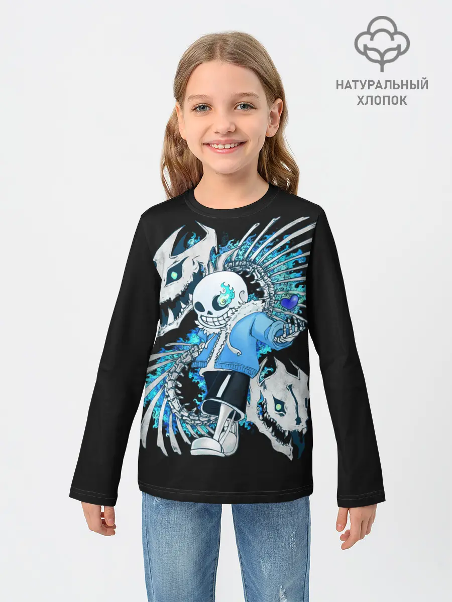 Детский лонгслив / Undertale