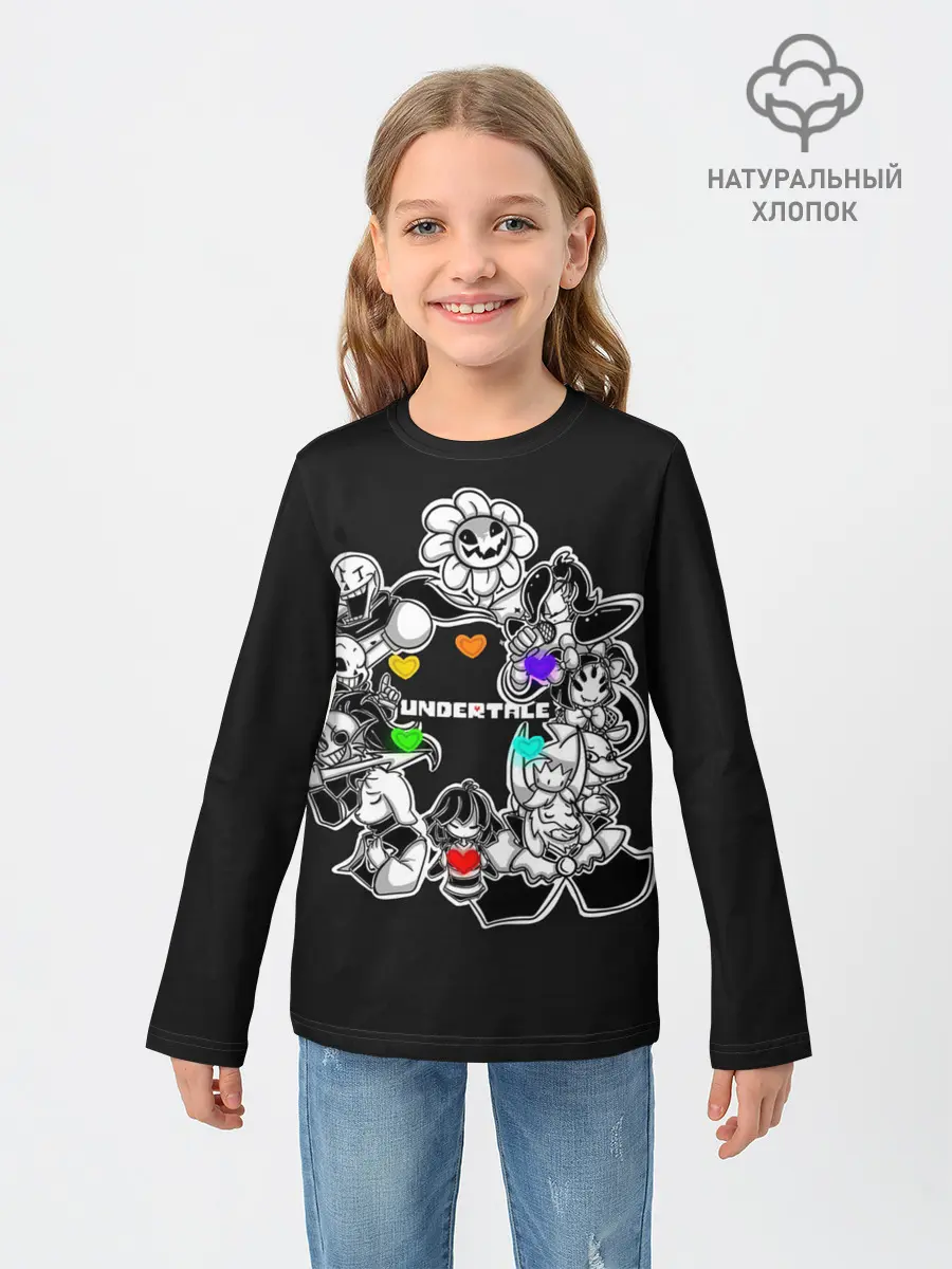 Детский лонгслив / Undertale