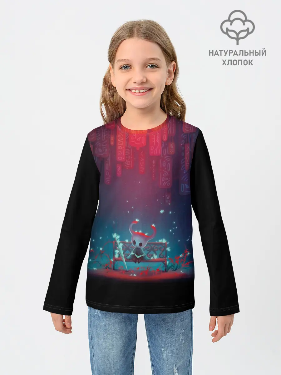 Детский лонгслив / hollow knight
