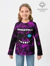 Детский лонгслив / Undertale Sans.