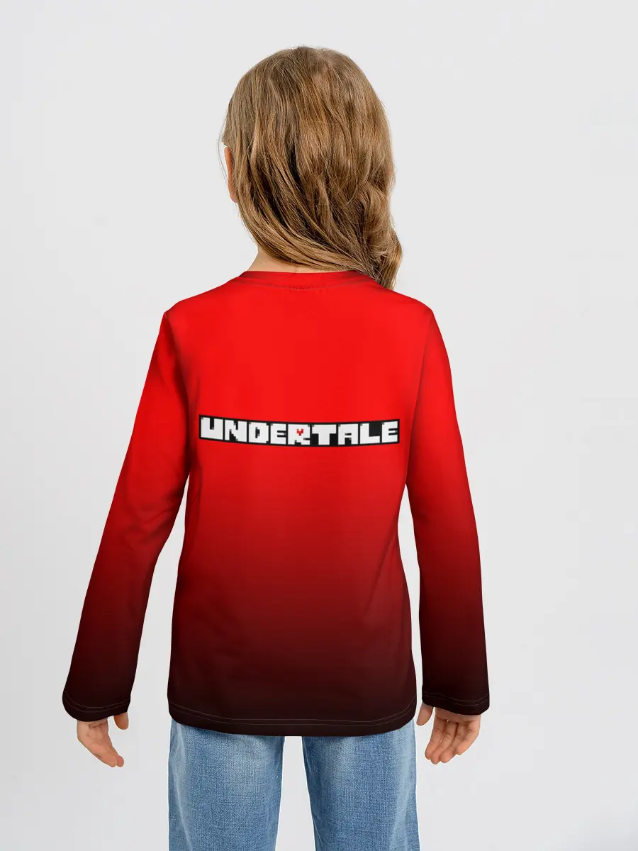 Детский лонгслив / Undertale.