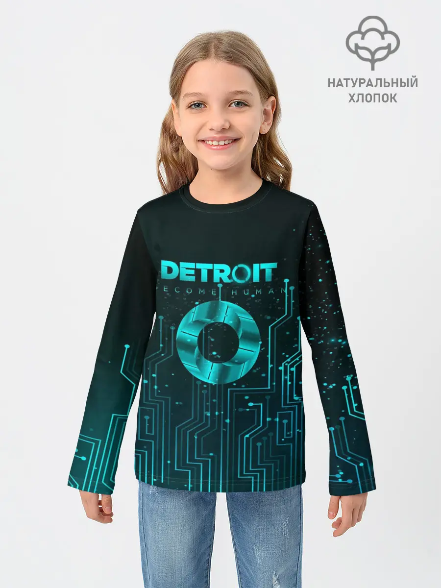 Детский лонгслив / Detroit: Вecome Human