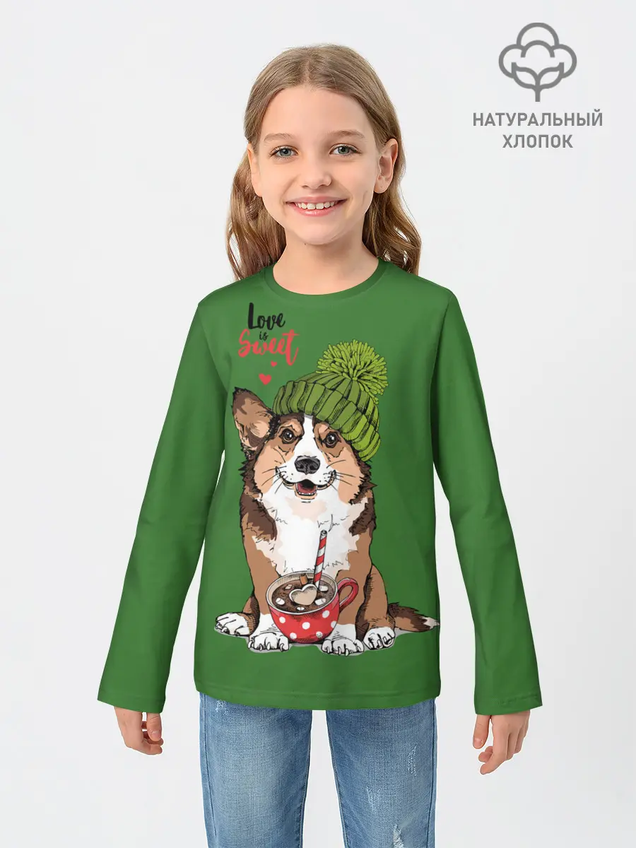 Детский лонгслив / Love is sweet