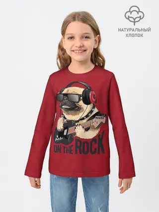 Детский лонгслив / On the rock