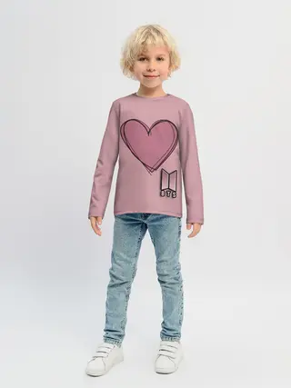 Детский лонгслив / BTS