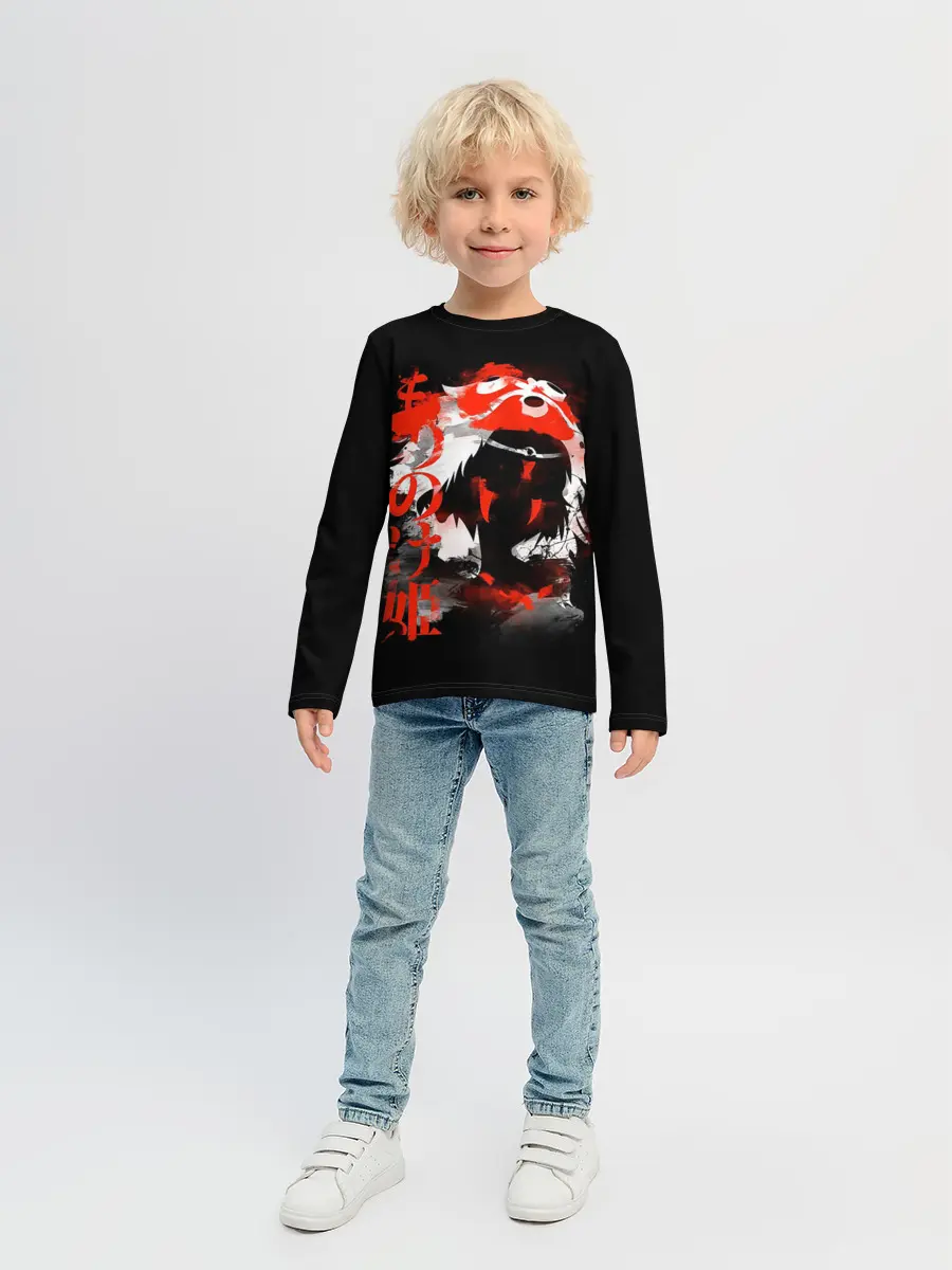 Детский лонгслив / Принцесса Мононоке