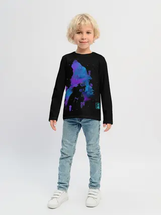 Детский лонгслив / Мятежный дух севера