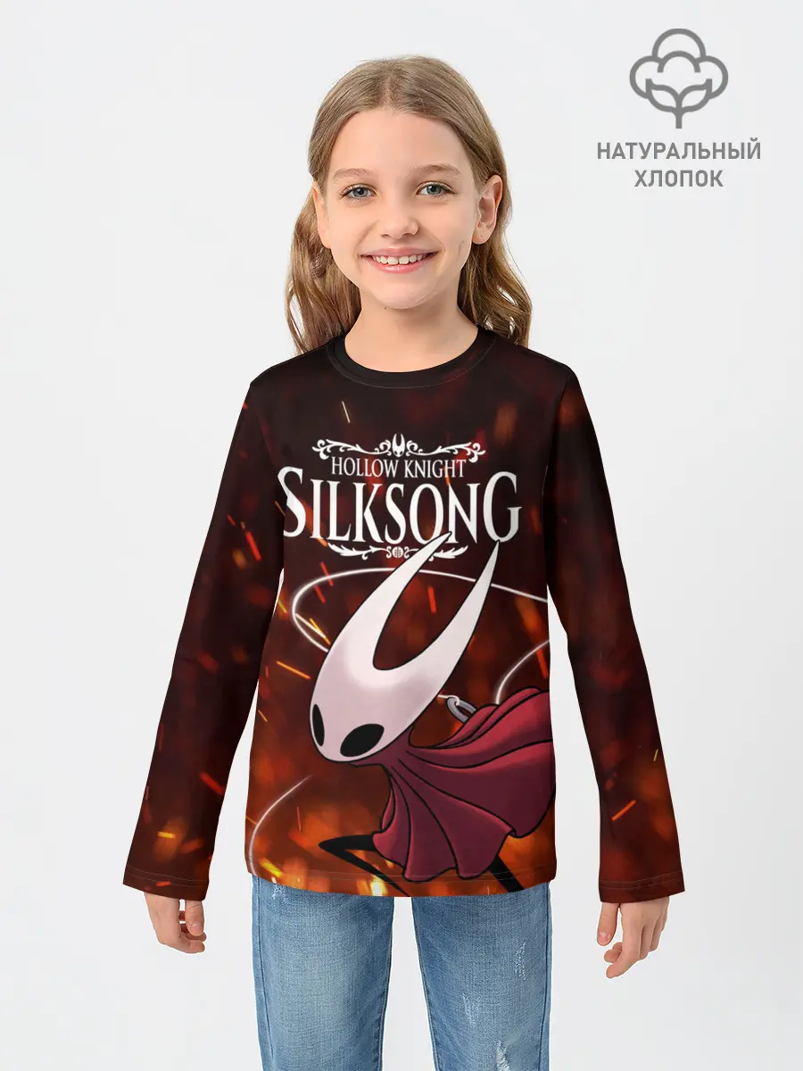 Детский лонгслив / Hollow Knight: SILKSONG