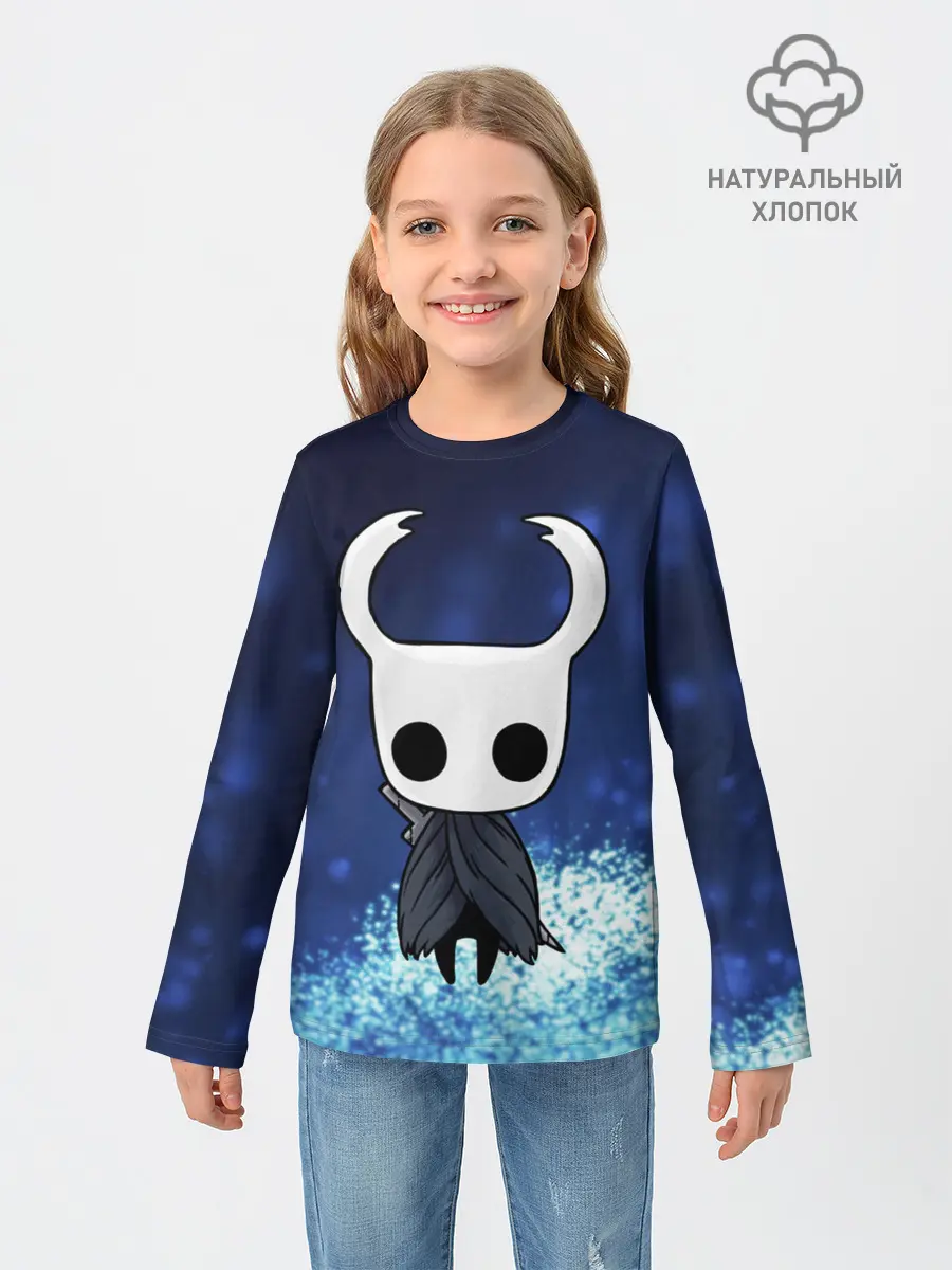Детский лонгслив / Рыцарь - HOLLOW KNIGHT