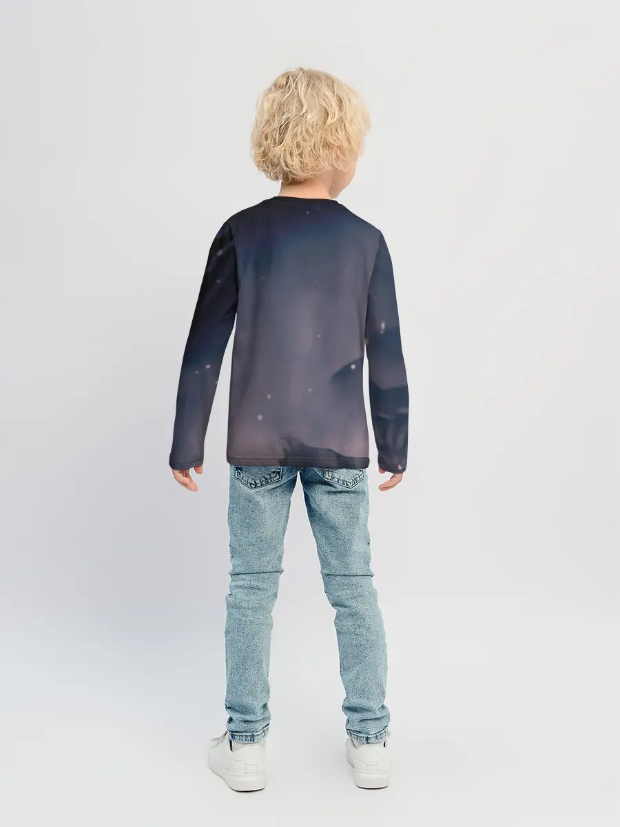 Детский лонгслив / Рыцарь - HOLLOW KNIGHT