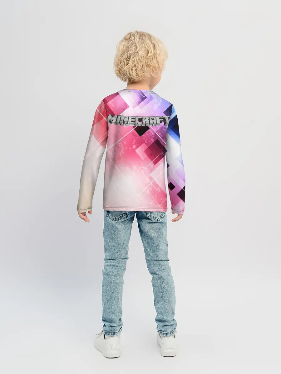 Детский лонгслив / Майнкрафт
