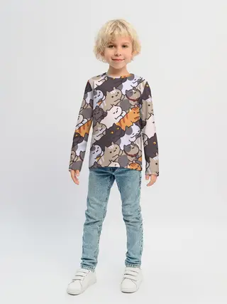 Детский лонгслив / Котомания