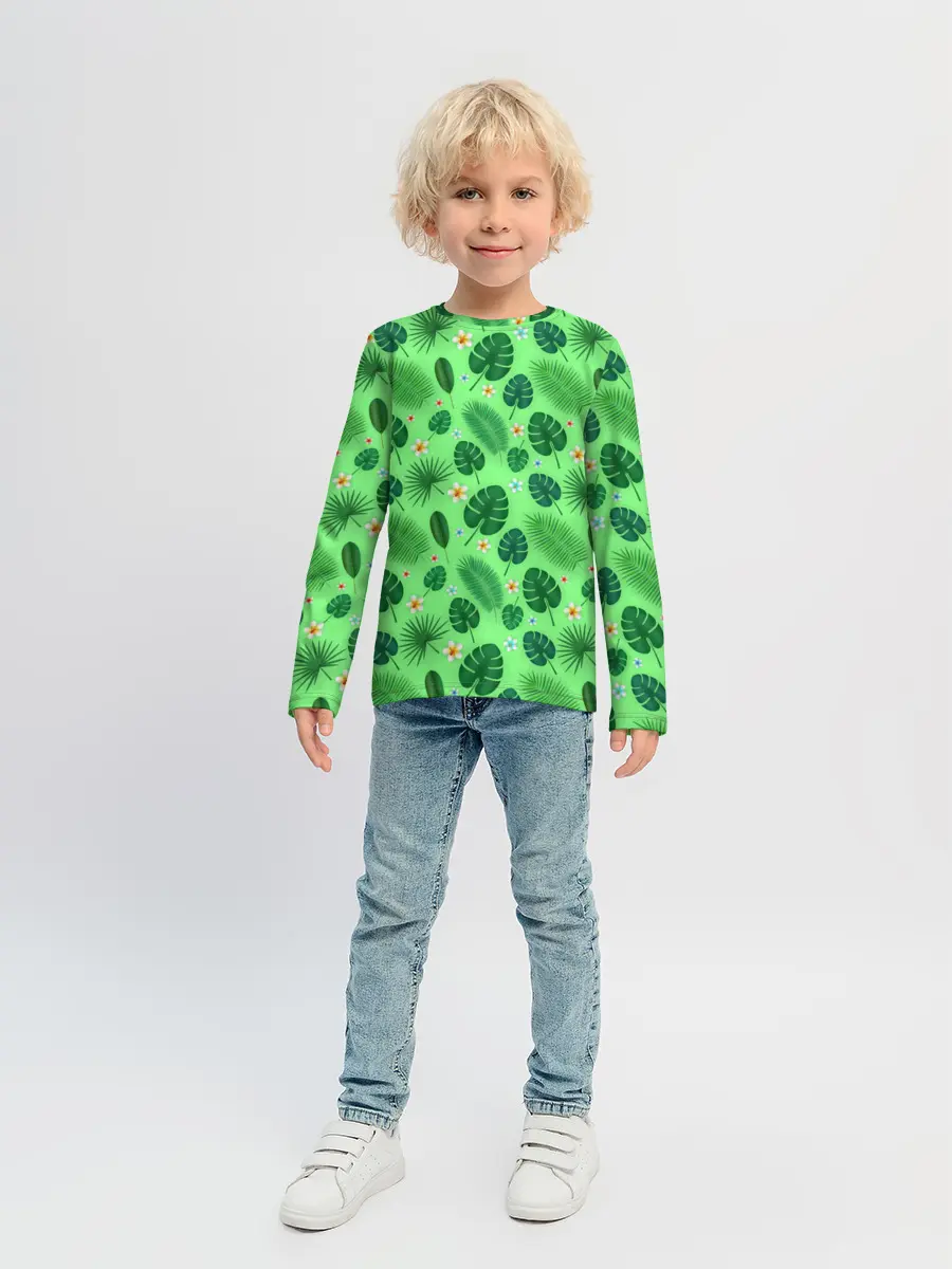 Детский лонгслив / Tropic