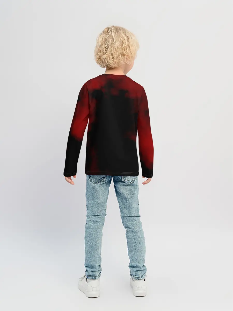 Детский лонгслив / Kiss