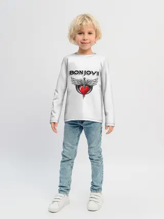 Детский лонгслив / Bon Jovi