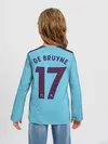 Детский лонгслив / De Bruyne home 19-20