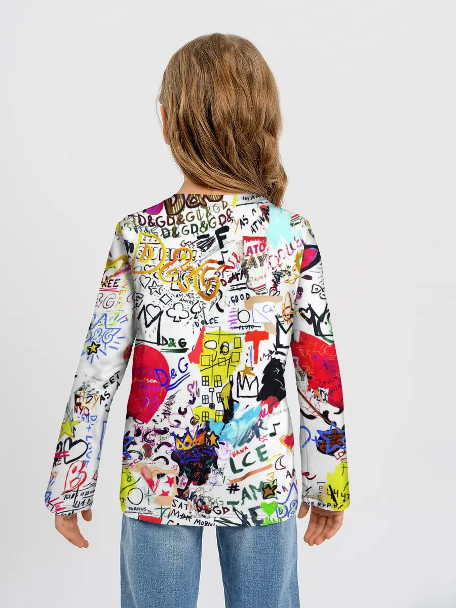 Детский лонгслив / DG paint