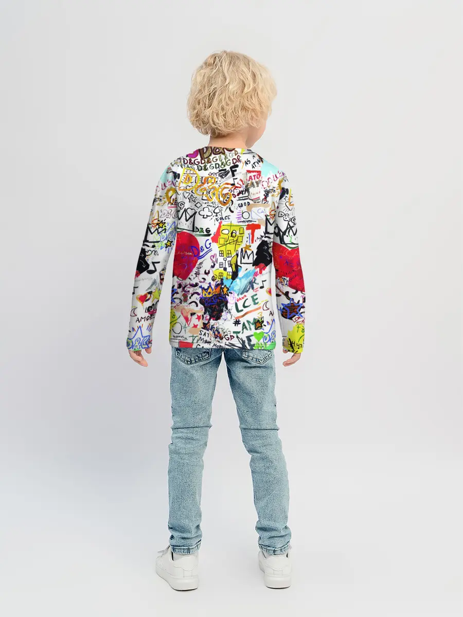 Детский лонгслив / DG paint