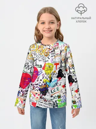 Детский лонгслив / DG paint
