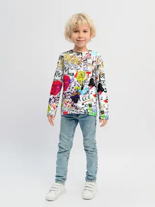 Детский лонгслив / DG paint
