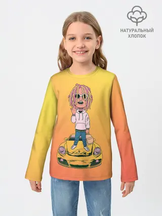 Детский лонгслив / Lil Pump - Flex Like Ouu