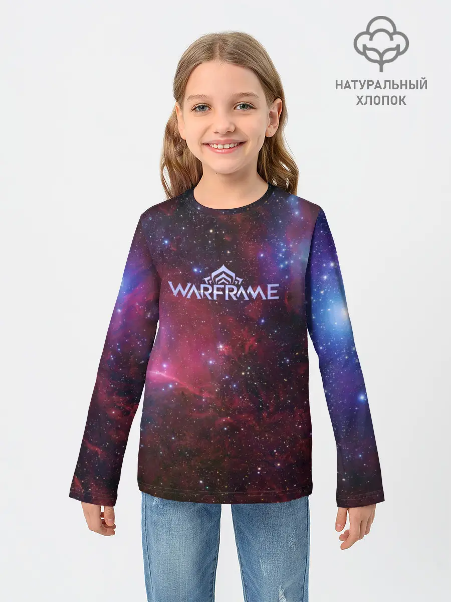 Детский лонгслив / Warframe Logo