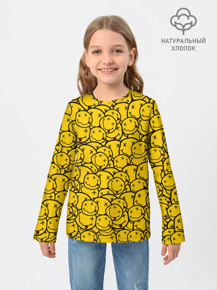 Детский лонгслив / NIRVANA