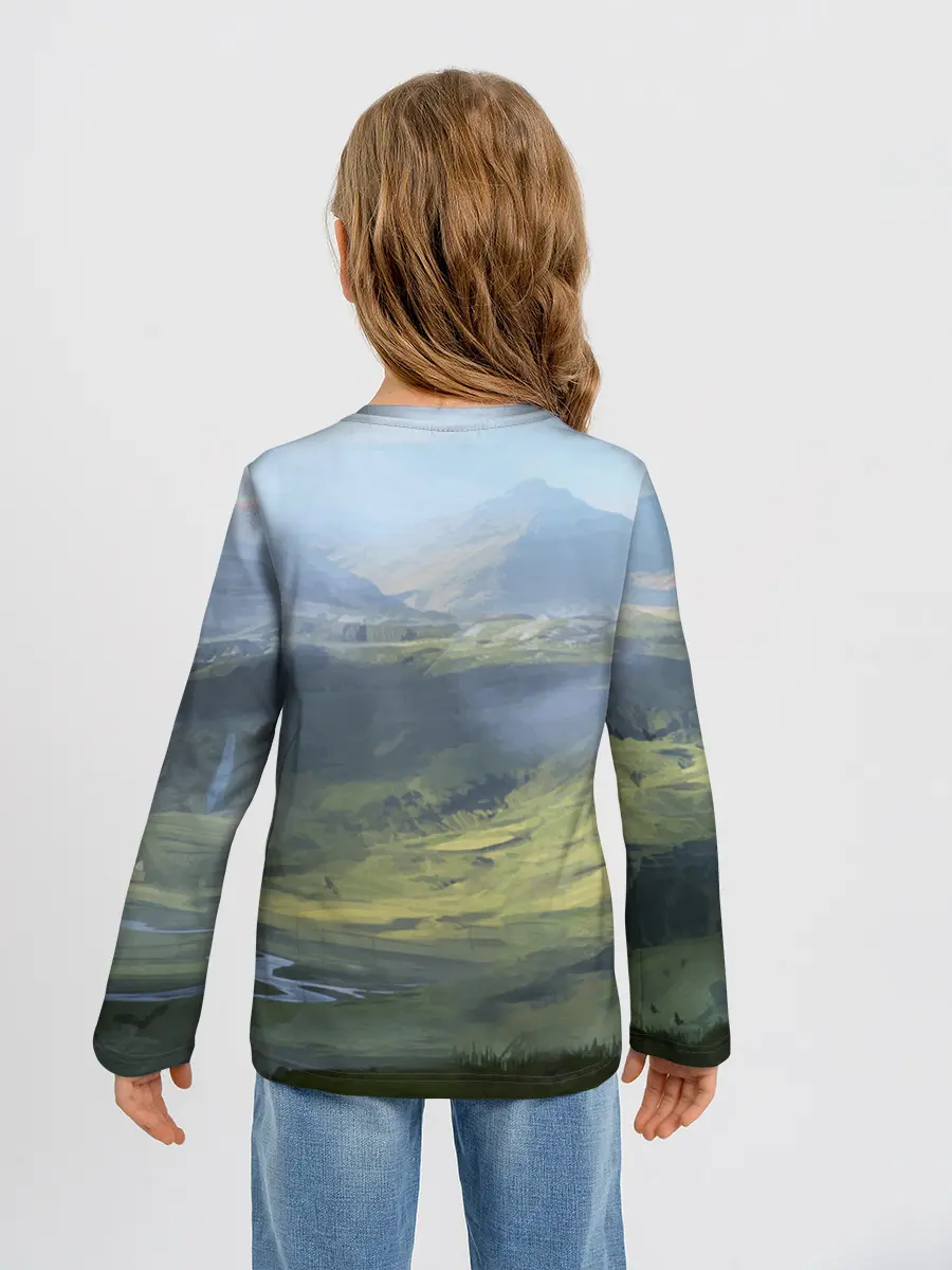 Детский лонгслив / DEATH STRANDING - СЭМ